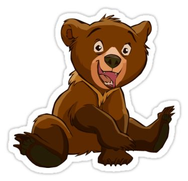 • Also buy this artwork on stickers and phone cases. Koda Brother Bear, Bear Sticker, Brother Bear, Computer Sticker, Tumblr Stickers, Disney Sticker, Pinturas Disney, Stickers For Sale, Cool Stickers