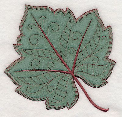 How To Stitch, Leaf Outline, Freestanding Lace Embroidery, Leaf Stencil, Applique Quilt Patterns, Applique Quilting, Grape Leaf, Fall Quilts, Holiday Flower