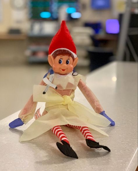 Nicu Elf On The Shelf Ideas, Nursing Elf On The Shelf, Nursing Home Elf On The Shelf, Nurse Elf On The Shelf, Elf On The Shelf Nursing Ideas, Elf On The Shelf Ideas Healthcare, Healthcare Elf On The Shelf, Nursing Elf On The Shelf Ideas, Elf On The Shelf Vet Clinic