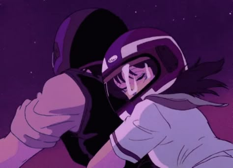 Motorcycle Anime GIF - Motorcycle Anime - Discover & Share GIFs Anime Motorcycle, Anime Hug, Sky Gif, 8bit Art, New Retro Wave, City Pop, Aesthetic Gifs, Dark Purple Aesthetic, Banner Gif