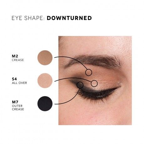 Makeup For Downturned Eyes, Downturned Eyes, Smoky Eye Tutorial, Make Up Designs, Natural Eye Makeup Tutorial, Neutral Eye Makeup, Smashbox Cosmetics, Neutral Eyes, Makeup Pro