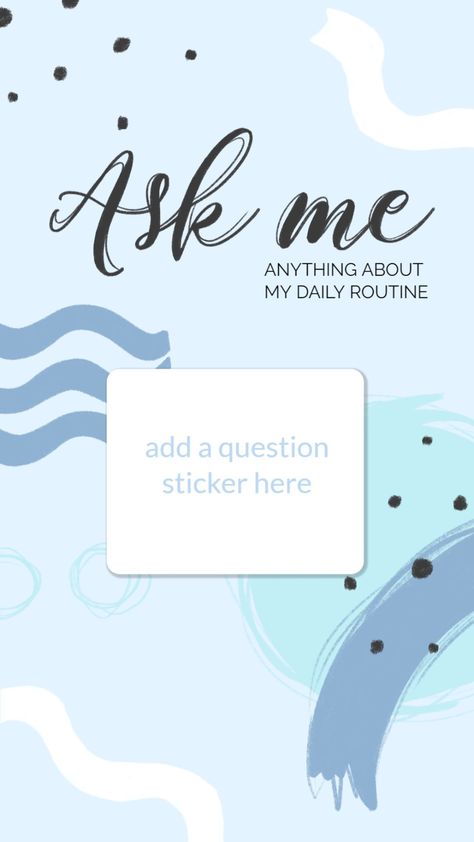 Instagram Story Ideas Information, Ask Me Anything Template, Ask Me Anything Instagram, Story Questions, Instagram Story Questions, Minimal Illustration, Instagram Questions, Engagement Stories, Instagram Creative Ideas