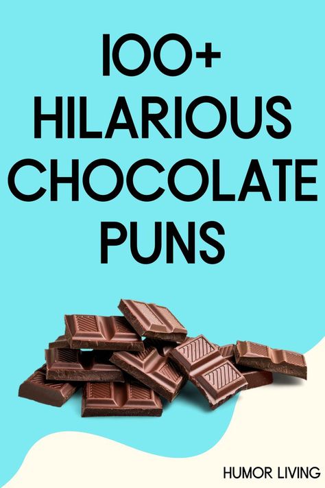 Chocolate is a food that can be solid, liquid, or paste. Whether eating or making it, read the funniest chocolate puns for a good laugh. Chocolate Sayings Funny, Funny Quotes About Chocolate, Funny Chocolate Quotes Humor, Chocolate Sayings For Gifts, Chocolate Puns For Boyfriend, All About Chocolate, Chocolate Sayings Quotes, Funny Food Puns Hilarious, Chocolate Quotes Humor