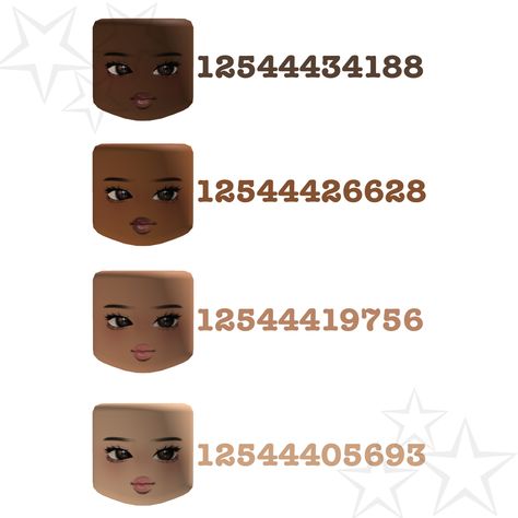 Makeup Mask, Soft Girl Makeup, Brookhaven Codes, Bloxburg Decals Codes, Black Hair Roblox, Aesthetic Roblox Royale High Outfits, Baddie Outfits Ideas, Bloxburg Decal Codes, Coding Clothes