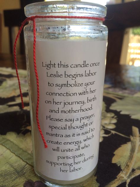 Candles For Birth, Blessingway Candle, Mothers Blessing Ceremony, Blessingway Ideas, Hippie Pregnancy, Baby Blessing Party, Blessing Candles, April Baby Shower, Birth Celebration