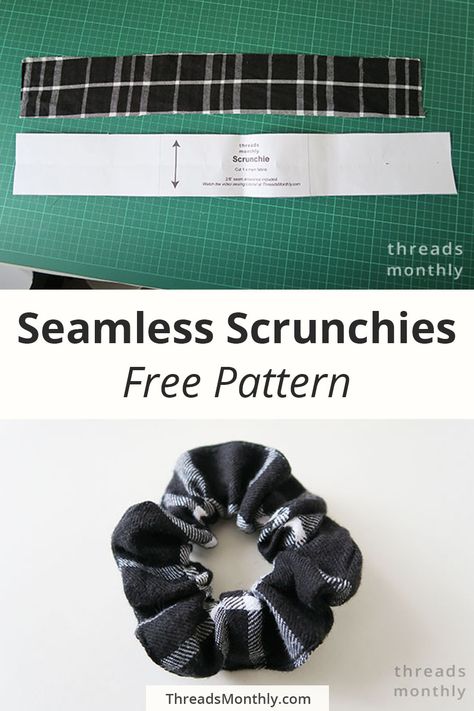 Hairband Crochet, Diy Hairband, How To Make Scrunchies, Diy Hair Scrunchies, Crochet Bow, Scrunchies Diy, Printable Sewing Patterns, Crochet Bows, Learn How To Crochet