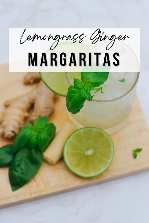 Looking for something light, refreshing that seriously screams spring? You need to try my Lemongrass Ginger Margaritas! Keep reading to see how to make this delicious cocktail! Sushi Dinner Party, Ginger Cocktails, Sushi Dinner, Perfect Summer Drink, Summer Cookout, Drink Inspiration, Summer Cookouts, Savoury Recipes, Healthy Drink