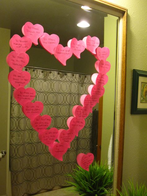 This morning, I gave my husband a HEART ATTACK!  Post-it Sticky Notes with all of the reasons I love him. Gift Images, Valentines Day Gifts For Him Husband, Shape Wallpaper, Candy Images, Bday Gifts For Him, Thoughtful Gifts For Him, Romantic Gifts For Him, Gf Bf, Diy Valentine