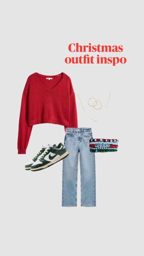 Teenager Christmas Outfits, Christmas Teen Outfits, Teen Christmas Outfits, Christmas Outfit Teen, Christmas Day Outfit Dressy, Christmas Outfit Ideas For Teens, Holiday Outfits For Teens, Christmas Outfits Teens, Simple Christmas Outfits