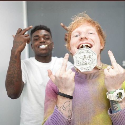 Kodak Black, Ed Sheeran, On Instagram, Instagram, Black