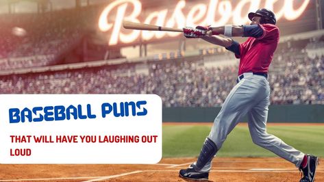 Are you a baseball fan looking for a good laugh? Well, look no further! We’ve compiled a list of 90+ hilarious baseball puns that will have you cracking up in no time. Whether you’re a die-hard fan or a casual spectator, these puns are sure to hit a home run with you. What are Baseball […] The post 90+ Baseball Puns That Will Have You Laughing Out Loud first appeared on Hi Miss Puff. Best Walk Up Songs, Walk Up Songs Softball, Walk Up Songs, Walk Out Songs, Baseball Puns, Baseball Jokes, Best Spotify Playlists, Thumbnail Template, Youtube Thumbnail Template