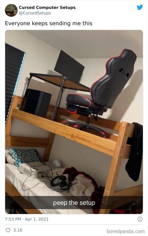 Uno Memes, Pc Gaming Setup, Low Bed, Computer Setup, Pc Setup, Organization Help, Gaming Setup, Gaming Pc, Creative Inspiration