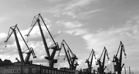 #gdansk #shipyard Shipyard Aesthetic, Sopot, Gdansk, Ex Libris, Brutalism, Backgrounds Desktop, Yard, Tower, Tattoos