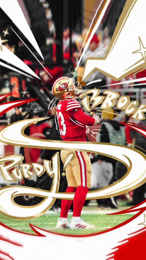 49ers Wallpaper 2023 American Football Wallpaper, 49ers Wallpaper, Nfl Wallpaper, Brock Purdy, Wallpaper 2023, Football American, 49ers Football, Wallpaper For Iphone, Football Wallpaper