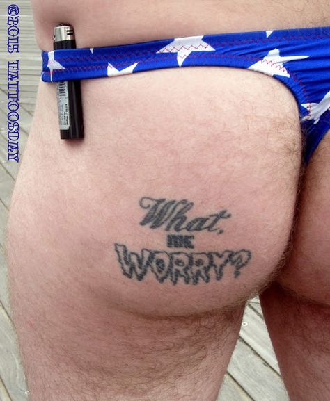 Tattoosday (A Tattoo Blog): "What, Me Worry?" Said Fred  http://tattoosday.blogspot.com/2015/07/what-me-worry-said-fred.html Literary Tattoos, Tattoo Blog, Tattoo You, Jesus Fish Tattoo, No Worries, Body Art, Tattoo Ideas, Tattoos, Art