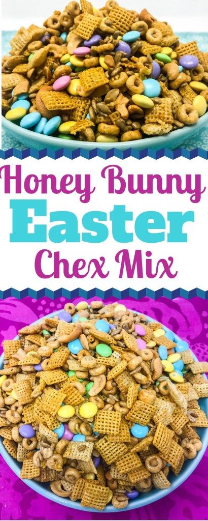 Honey Bunny Easter Chex Mix | Grace Like Rain Blog Easter Finger Food, Easy Easter Snacks, Easter Snack Mix, Chip Dips, Sweet Chex, Easter Snack, Chex Mix Recipe, Chocolate Chex, Fun Holiday Treats