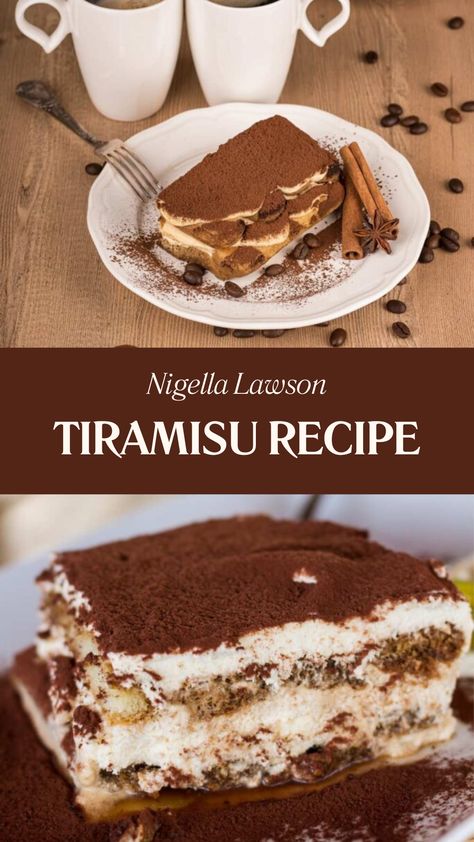 Nigella Tiramisu Recipe Nigella Lawson Christmas, Nigella Recipes, Rum Butter, Nigella Lawson Recipes, Coffee Liqueur, Tiramisu Recipe, Chefs Table, Mascarpone Cheese, Great British Bake Off