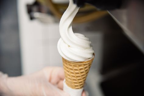 5 Reasons to Buy Soft Serve Ice Cream Machines Ice Cream Dough, Gelato Machine, Best Ice Cream Maker, Soft Serve Ice Cream Machine, Types Of Ice Cream, Electric Ice Cream Maker, Doughnut Shop, Serve Ice Cream, Ice Cream Mixture