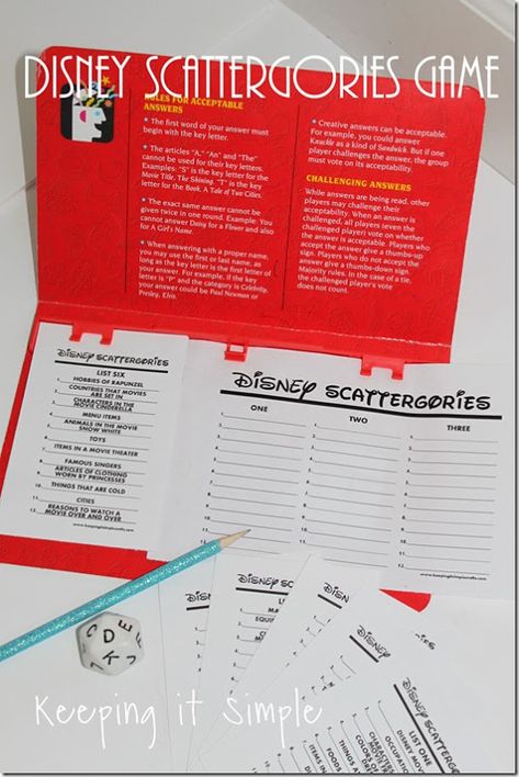 Disney Party Games, Scattergories Lists, Disney Activities, Disney Bachelorette, Reindeer Games, Disney Version, Family Fun Night, Disney Games, Disney Day