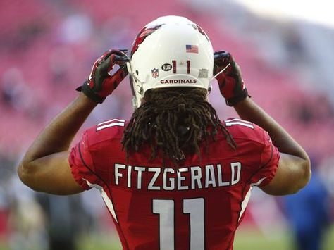 Larry Fitzgerald Nfl Pfp, Az Cardinals, Larry Fitzgerald, The Saints, Nfl Players, Arizona Cardinals, Nfl Teams, Cardinals, Football Helmets