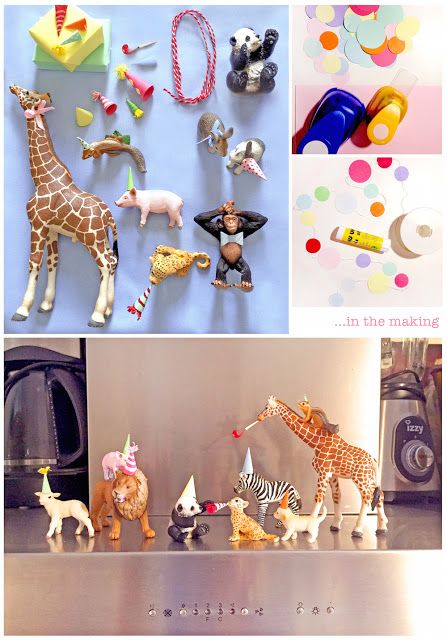 Animal Party Table Decorations, Diy Animal Party Decorations, Diy Animal Decorations Party, Party Animal Birthday Centerpieces, Rainbow Animal Party, Party Animal Decor, Party Animal Centerpieces, Colourful Birthday Theme, Party Animal Cupcakes