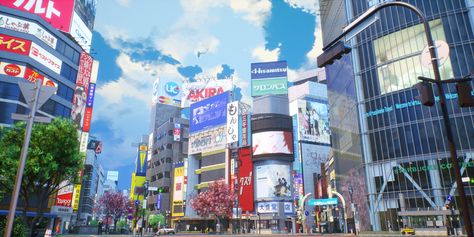 Tokyo Streets, Perspective Drawing Architecture, World Street, Anime City, Indie Game, Scenery Background, City Background, Aesthetic Japan, Concept Ships