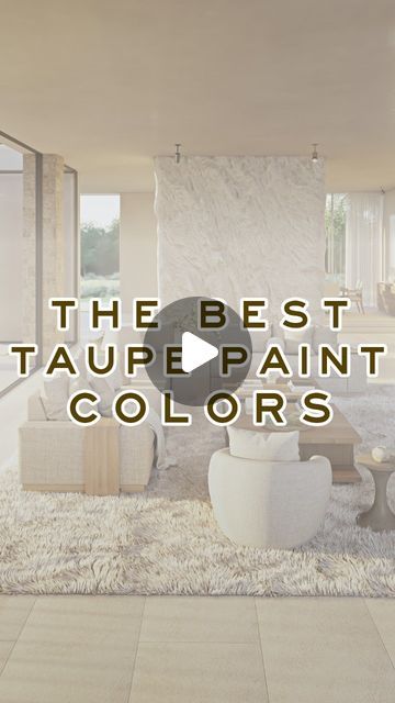 Loren Kreiss on Instagram: "Want to know the 3 best taupe-y paint colors for your home? #interiordesigntrends #neutralhomedecor #neutralhomeaesthetic #taupe #taupepalette #beigepaint #interiordesignideas #homeinspiration" Virtual Taupe Sherwin Williams, Taupe Colour Palette, Popular Paint Colors For Living Room, Taupe Color Combinations, Best Taupe Paint Color, Taupe Hallway, Earthy Color Palette Living Room, Dulux Kitchen Paint, Taupe Dining Room