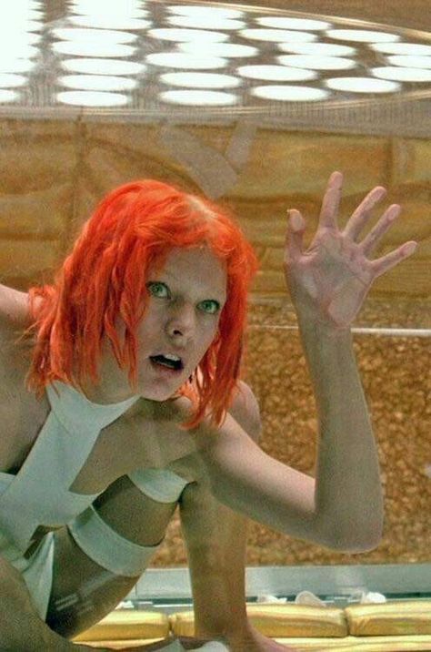 Mila Jovovich Lee Loo Fifth Element, Fifth Element Aesthetic, Milla Jovovich Fifth Element, The 5th Element, 5th Element, The Fifth Element, Luc Besson, Septième Art, Fifth Element