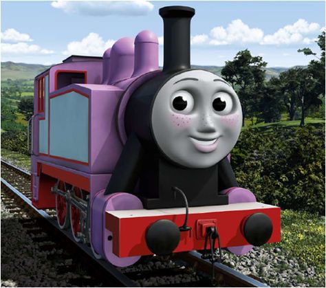 Rosie began idolising Thomas to the point of hero-worship and imitation. James Theo, Red Engine, Train Birthday, Friends Characters, Character Profile, Thomas The Tank, Thomas The Train, Thomas The Tank Engine, Thomas And Friends