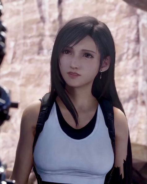 Tifa Ff7 Remake, Cloud And Tifa, Final Fantasy Collection, Final Fantasy Artwork, Final Fantasy Vii Remake, Tifa Lockhart, Final Fantasy Art, Fantasy Series, Final Fantasy Vii