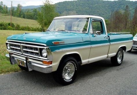 Truck Modifications, 1971 Ford F100, Best Pickup Truck, Outdoor Barbeque, Vintage Pickup, Vintage Pickup Trucks, Old Ford Trucks, Classic Ford Trucks, Lifted Chevy Trucks