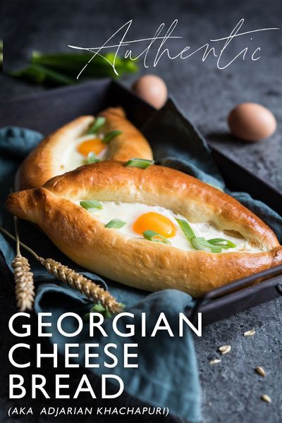 Bread Around The World, Adjarian Khachapuri, Cheese Boat, Georgian Bread, Bread Boats, Blonde Abroad, Croatian Food, Georgian Cuisine, Georgian Food