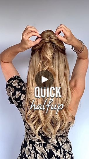 17K views · 2.9K reactions | Do you like quick and easy hairstyles?

Me too ☀️🙌🏼

For this half up hairstyle , all you need is one clear elastic and a maximum of 3 minutes of your precious time.

❌ That hairstyle is NOT difficult.

On my account I have many simple and quick, but also elaborate hairstyles.

Take a look.
I‘m happy to see you on my account😀
.
.
.
#fallhair #easyhair #easyhairstyle #everydayhair #hairtutorial #halfuphalfdown #halfuphairstyle | Claudia | Hairstyles Hair Styles Half Up Half Down Easy, Ponytail With Front Pieces Out, Easy Down Hairstyles For Long Hair, Simple Half Up Half Down Hair, Easy Down Hairstyles, Simple Half Up Half Down Hairstyles, Victorian Era Hairstyles, Elaborate Hairstyles, Quick And Easy Hairstyles