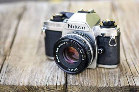 A photo of my Nikon FG 20 film camera. Nikon 50mm, Canon 5d, Camera Nikon, Vintage Cameras, Film Camera, Nikon, Canon, A Photo, Lifestyle