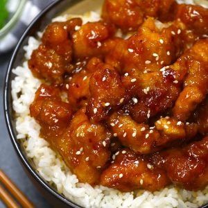 Crock Pot General Tso’s Chicken - TipBuzz General Tao Chicken Crock Pot, Crock Pot General Tso Chicken Easy, Crockpot General Tso Chicken, Crock Pot General Tso Chicken, General Tso Chicken Crockpot, General Tso Chicken Easy, Slow Cooker General Tso Chicken, General Taos Chicken, Crispy Fried Chicken Breast