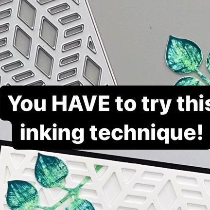 Gina K. Designs on Instagram: "You HAVE to try this inking technique! Full video on YouTube! #ginakdesigns #stamping #papercrafts #cardmaking #inktechnique #crafty #crafts #5minutecards #cardmakersofinstagram" Stampin Up 2023, Gina K, Gina K Designs, Ink Blending, Texture Paste, Greeting Card Ideas, Ideas For Cards, Background Ideas, Distress Ink