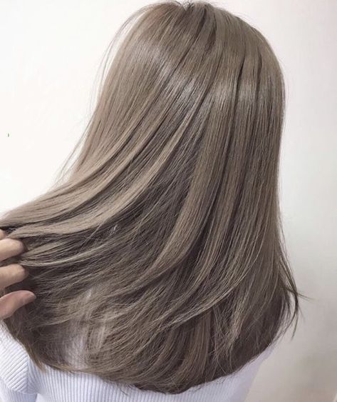 Dark Ash Blonde Hair Color, Dark Ash Blonde Hair, Ash Gray Hair Color, Ash Blonde Hair Color, Light Ash Brown Hair, Grey Brown Hair, Balayage Hair Caramel, Ash Brown Hair Color, Grey Blonde Hair