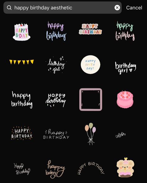 PART 49 — another batch of instagram story sticker / gif ideas for birthdays ⋆. 𐙚 ˚ 1. Go to IG story 2. Tap sticker icon 3. Search keywords 4. Choose gifs and adjust based on your preference 5. Post your IG story! Drop your questions below and i will try to answer ⋆. 𐙚 ˚ #instagramstory #igstoryideas #instagramstickers #instagramtips #fyp #margesn #instagramstory #happybirthday Instagram Story Sticker, Sticker Icon, Gif Ideas, Story Sticker, Story Post, Happy Birth, Post Ideas, Girl Day, Instagram Tips