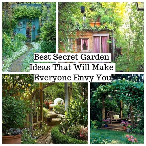 Garden Alcove Ideas, Outdoor Nooks Secret Gardens, Garden Design With Seating Area, Garden Sitting Ideas Outdoors, Along The Fence Garden, Outdoor Garden Area Ideas, Garden Secret Corner, Secret Garden Patio Ideas, Flower Garden Sitting Area