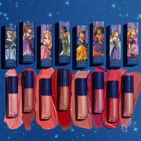 ColourPop x Disney Happily Ever After Liquid Lipstick Kit | Everything Under the Sun, Moon, & Stars Raspberry Lipstick, Coral Pink Lipstick, Happily Ever After Disney, Nude Pink Lipstick, Midnight Masquerade, Prince Naveen, Alat Makeup, Cinderella And Prince Charming, Berry Lipstick