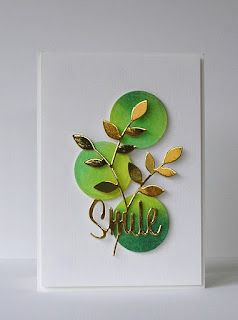 Cards from Lynne`s Loft: Simply Less is More # 240 Velum Cards Ideas, Cool Handmade Cards, Desain Quilling, Leaf Cards, 카드 디자인, Birthday Cards Diy, Card Sketches, Card Layout, Memory Box