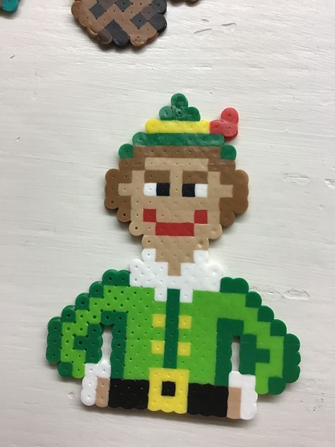 Wizard Of Oz Perler Beads, Gingerbread Man Perler Beads, Elf On The Shelf Perler Beads, Nutcracker Perler Bead Patterns, Krampus Perler Beads, Rudolph Perler Bead Patterns, Christmas Perler Beads, Pixel Beads, Pearl Beads Pattern