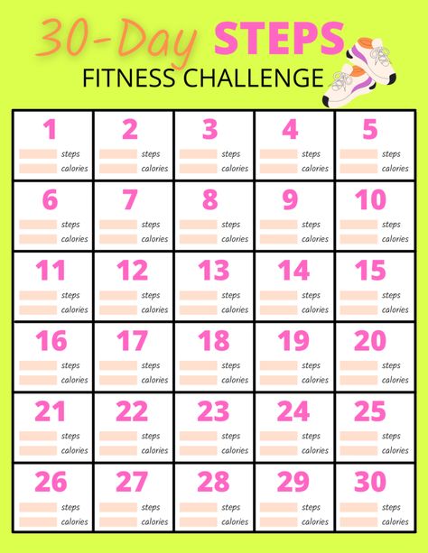 Ipon Challenge For Students, Steps Challenge, Step Challenge, 30 Challenge, Steps Tracker, Challenges To Do, 30 Day Fitness, Free Budget, Diy Furniture Easy