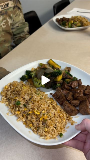 Hayleigh Luttmers on Instagram: "Steak hibachi at home 🫶🏼 #hibachi #hibachigrill #hibachiathome #hibachinight #hibachidinner #friedricerecipe #friedrice #hibachirice #hibachifriedrice #cook #cooking #food #Foodie #dinner #dinnerideas #yum #yummy #fyp #easydinner #dinnerrecipe" Hibachi Recipes Steak, Habatchi Recipe, At Home Hibachi, Home Hibachi, Hibachi At Home, Hibachi Rice, Hibachi Fried Rice, Hibachi Steak, Hibachi Recipes