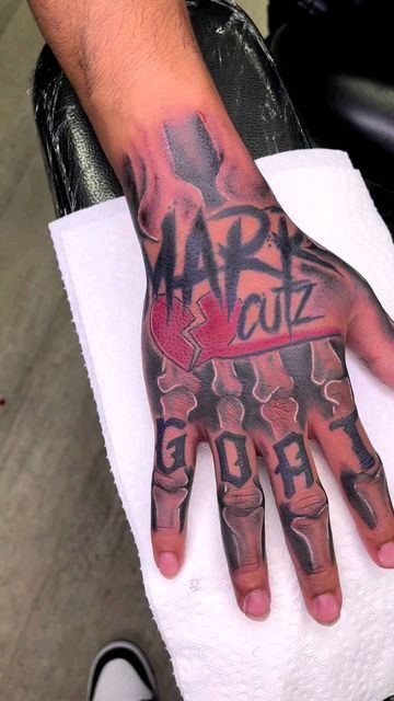 Red Arm Sleeve Tattoo, Red Hand Tattoo Men, Red Hand Tattoo, Hand Tattoo Men, Back Of Hand Tattoos, Arm Sleeve Tattoo, 2 Tattoo, Half Sleeve Tattoos Drawings, Back Of Hand