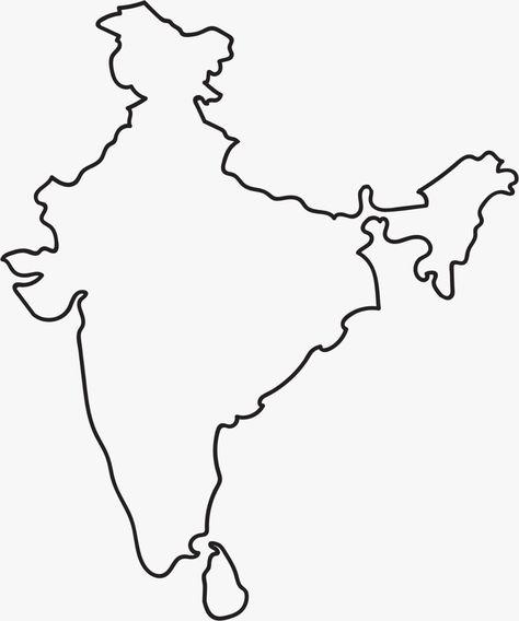 india, outline, map, India Outline Map, Ias Upsc Wallpapers, Montessori Projects, Cute Flower Drawing, Pencil Sketches Easy, Map Sketch, Geography For Kids, Stencil Outline, Spiritual Paintings