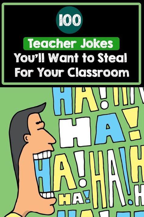 100 Teacher Jokes You’ll Want to Steal For Your Classroom Classroom Jokes, Math Jokes, School Jokes, Teacher Memes, Teacher Jokes, Classroom Fun, Classroom Community, Beginning Of School, Jokes For Kids