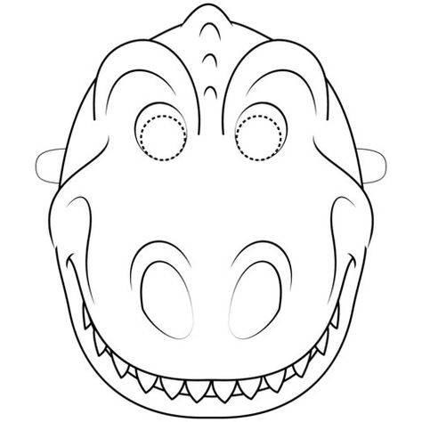 Dinosaur Mask Printable Kids, Dinosaur Mask Printable Free, Printable Masks For Kids Free, Dinosaur Mask Printable, Dinosaur Mask Template, Dinosaur Mask Craft, Dinosaur Masks, Mask Template Printable, Animal Masks For Kids