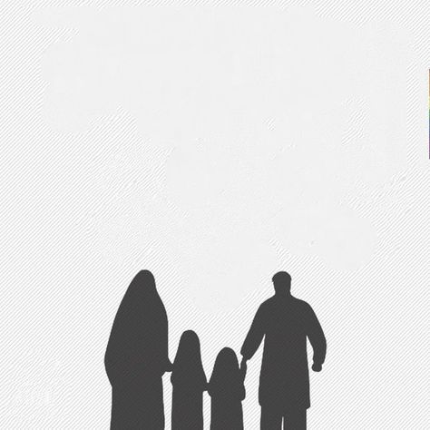 Islamic Family, Silhouette Family, Father Daughter Photography, Hijab Drawing, Cartoons Dp, Easy Photography Ideas, Disney Princess Snow White, Paper Background Design, Islamic Cartoon