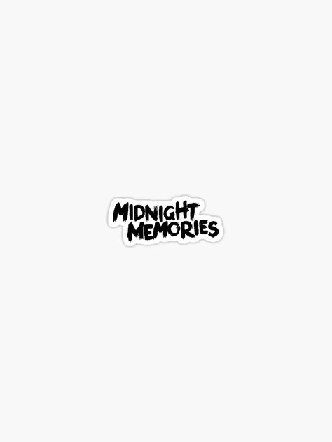 Midnight Memories Tattoo, One Direction Night Changes Tattoo, Midnight Memories Wallpaper, Midnight Memories One Direction, One Direction Logo, Change Tattoo, Letras Cool, Memories Book, Memory Design